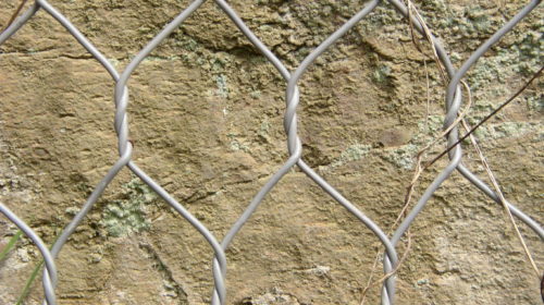 Close up: rock netting