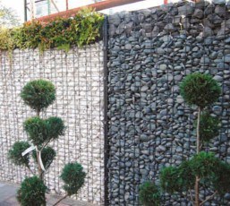  Zenturo fencing combines the design and appeal of gabion walling with the versatility of upright boundary fencing