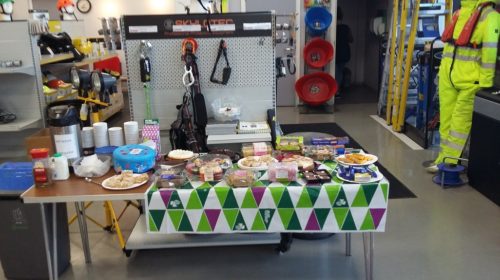 Ridegways Macmillan coffee morning