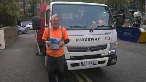 Ridgeway are supporting local charity, The Simon Community