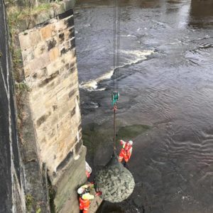 Ridgeway Filter Units successfully installed on bridge piers