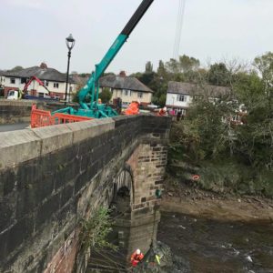 Ridgeway Filter Units successfully installed on bridge piers