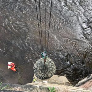 Ridgeway Filter Units successfully installed on bridge piers