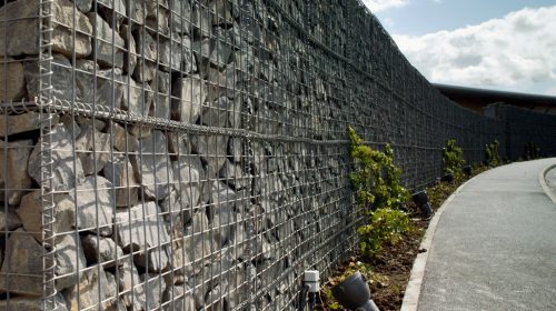 Ridgeway Gabion Wall