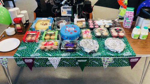 Ridegways Macmillan coffee morning