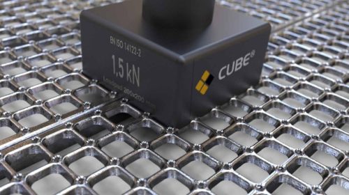 B-Cube Mesh Grating